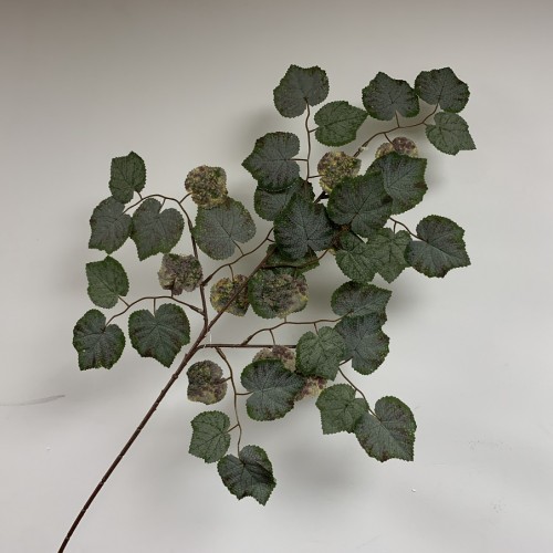 75cm Artificial Real Touch Grape Leaf Spray