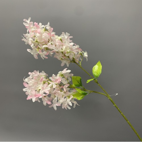 70cm Artificial Cross Cherry Blossom Spray - Light Pink
