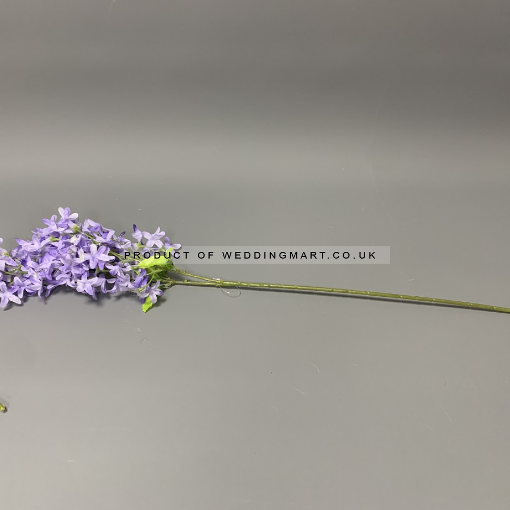 70cm Artificial Cross Cherry Blossom Spray - Purple – Wholesale Blossom Branches for Wedding Decorators | WeddingMart