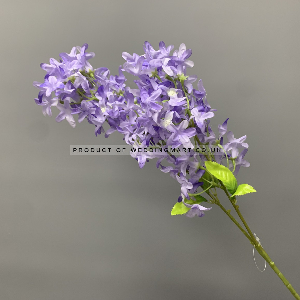 70cm Artificial Cross Cherry Blossom Spray - Purple – Wholesale Blossom Branches for Wedding Decorators | WeddingMart