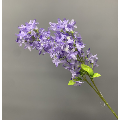 70cm Artificial Cross Cherry Blossom Spray - Purple