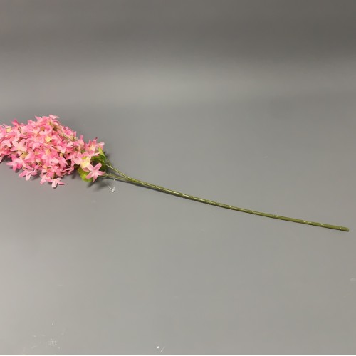 70cm Artificial Cross Cherry Blossom Spray - Dark Pink