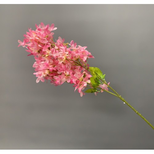 70cm Artificial Cross Cherry Blossom Spray - Dark Pink 
