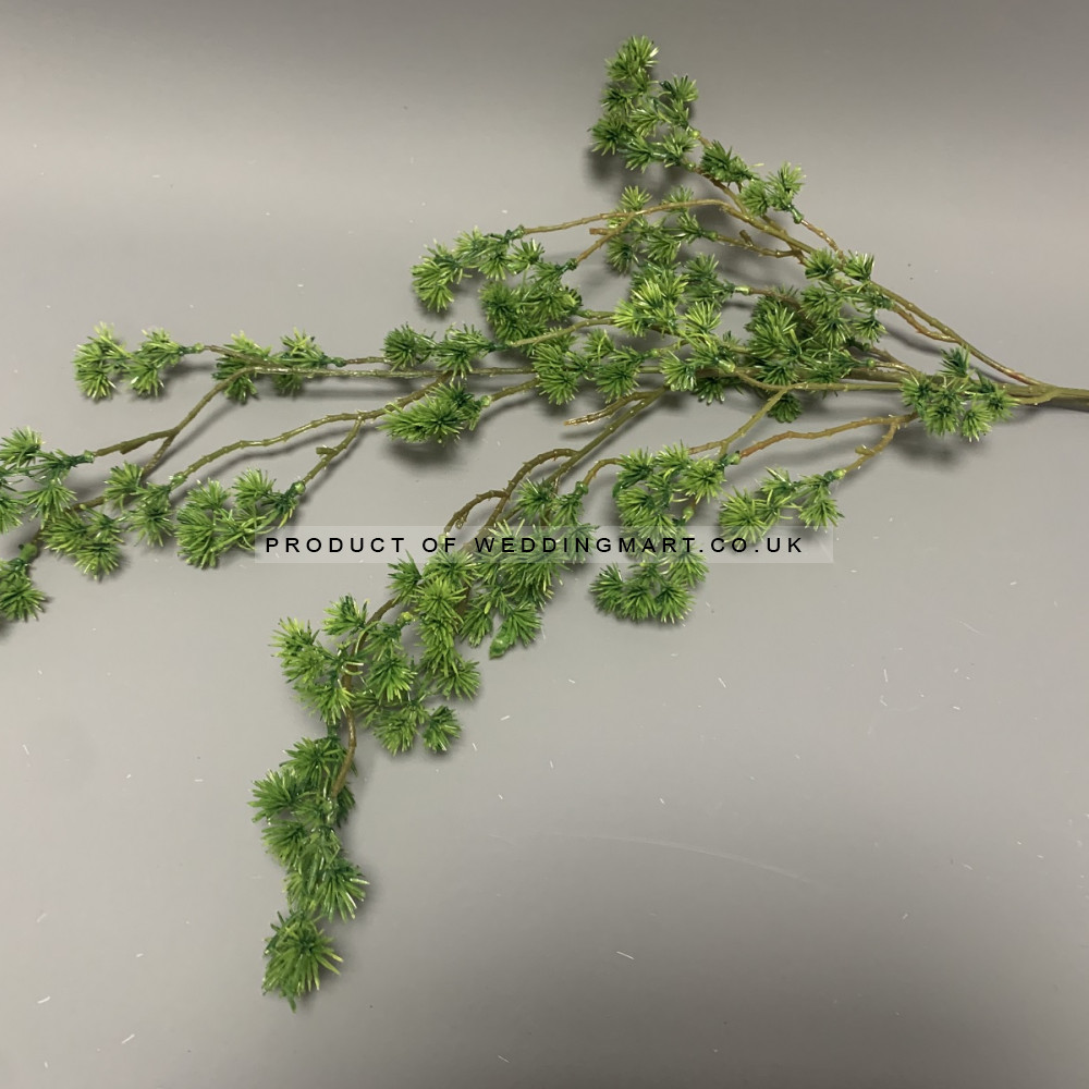 100cm Artificial Pine Tree Branch Spray – Wholesale Tree Leaves and Sprays for Wedding Decorators | WeddingMart