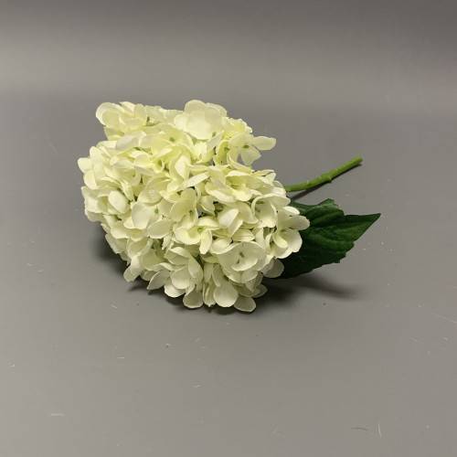 37cm Artificial Premium Hydrangea Spray - Ivory – Wholesale Hydrangeas Sprays for Wedding Decorators | WeddingMart