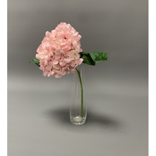 37cm Artificial Premium Hydrangea Spray - Pink