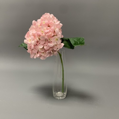 37cm Artificial Premium Hydrangea Spray - Pink