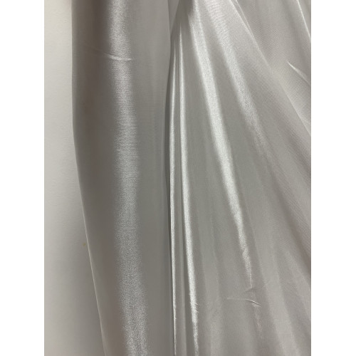 5 Meter Decorative Satin Fabric - White