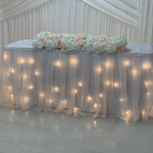 120cm Wedding Top Table Flower Arrangement - ARTP1004