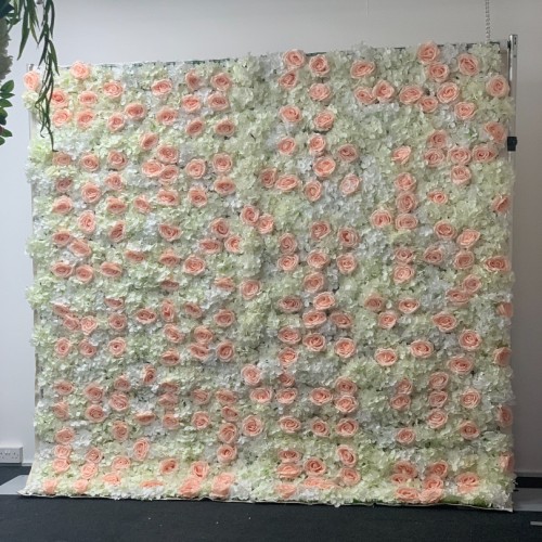 8ftx8ft Ready Made Flower Wall - F467