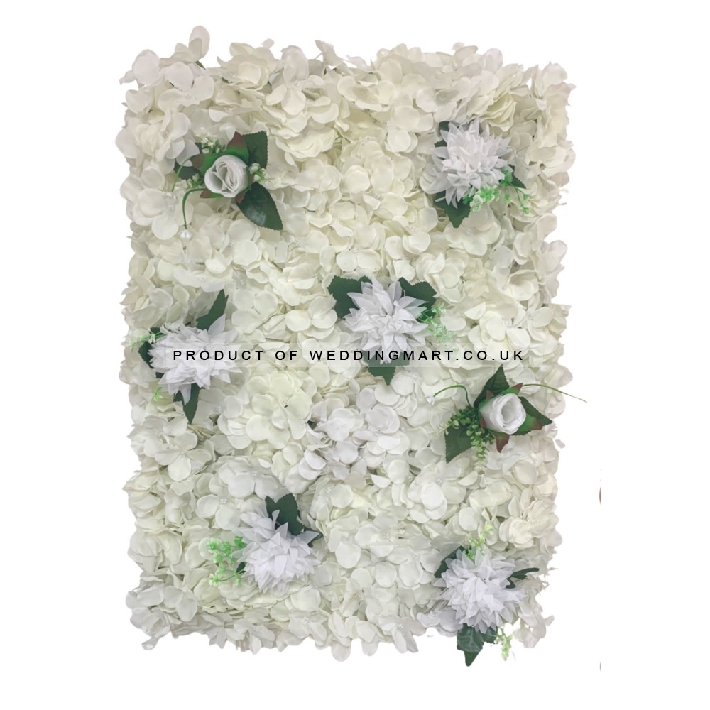Ivory Flower Wall Panel