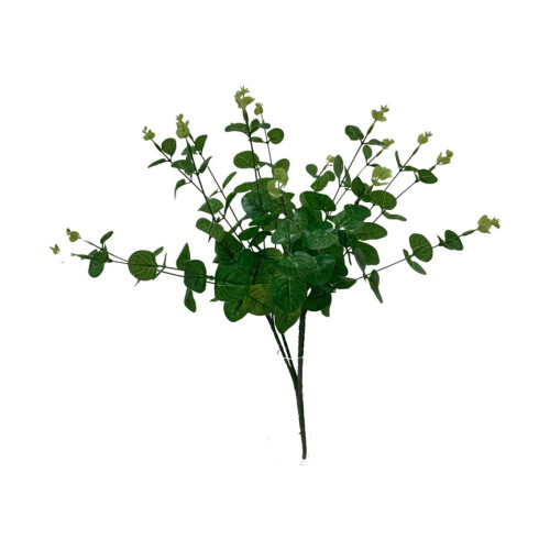 16 Heads EUCALYPTUS BUSH - LIGHT GREEN – Wholesale Greenery Bushes for Wedding Decorators | WeddingMart
