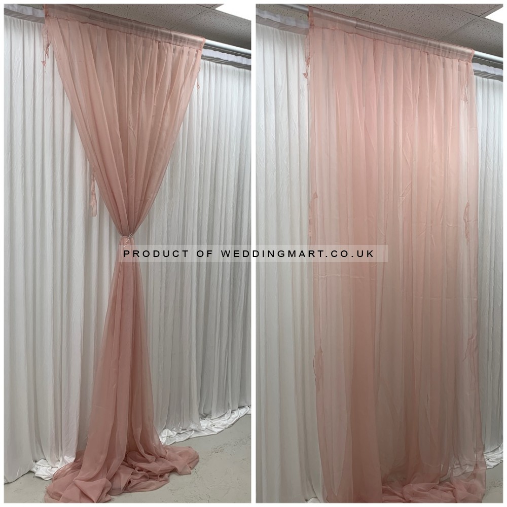 1mx4m Detachable Grecian Panels - Dusty Pink