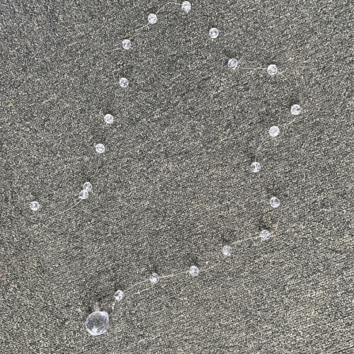 100cm Decorative Acrylic Crystal Garland with Pendant – Wholesale Wedding Backdrop Accessories for Wedding Decorators | WeddingMart