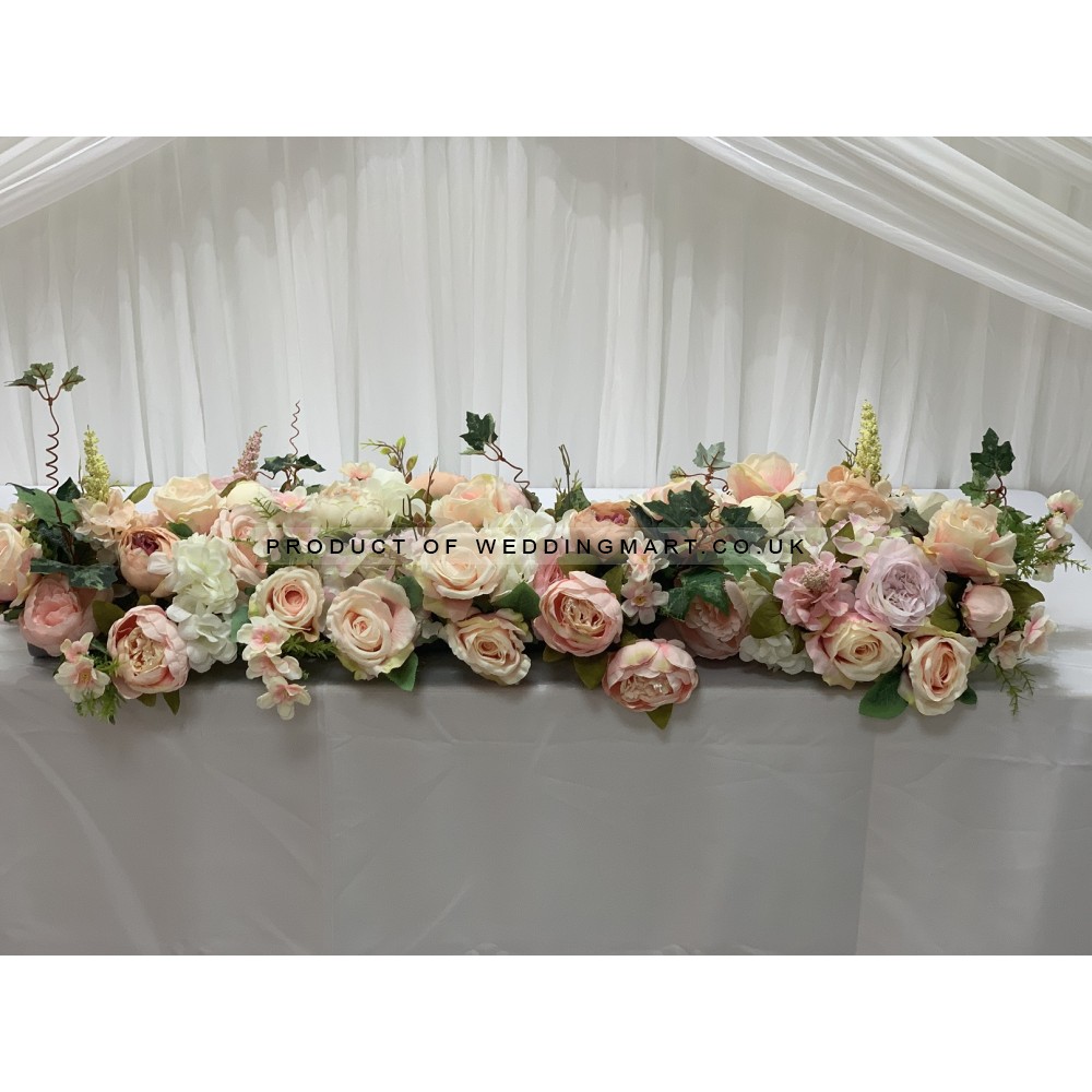 Wedding Table | Backdrops | Stage Decorative Floral Arrangement Runner - TR2206