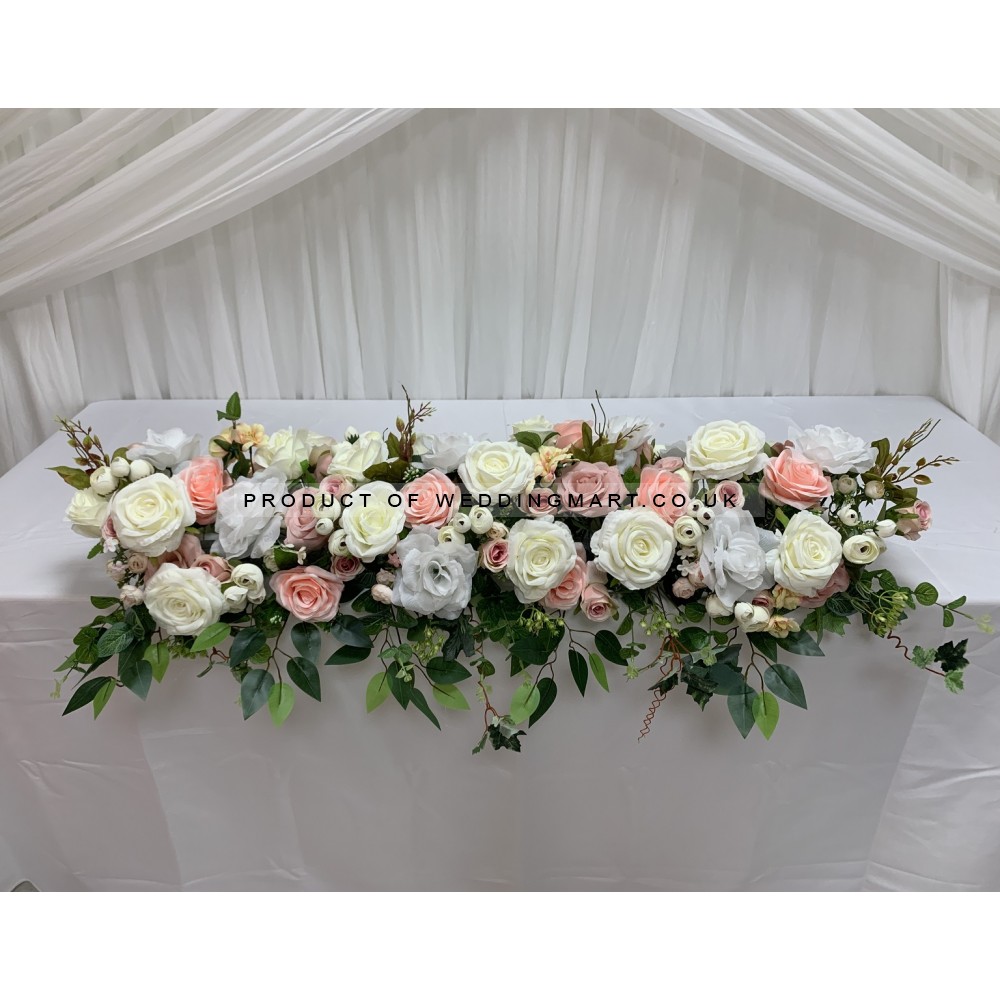 Wedding Table | Backdrops | Stage Decorative Floral Arrangement Runner - TR2203