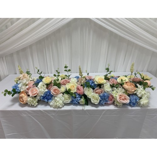 Wedding Table | Backdrops | Stage Decorative Floral Arrangement Runner - TR2204