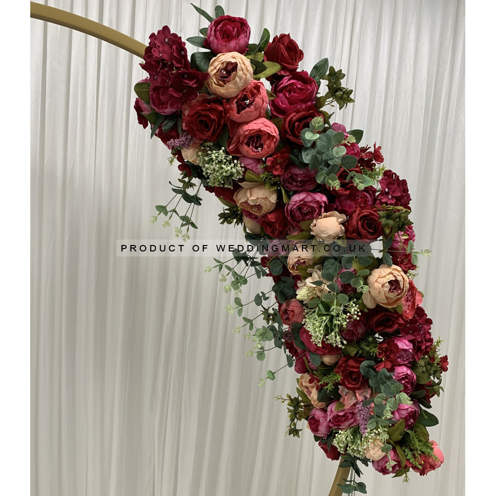 100cm Wedding Top Table Floral Runner - TR2201