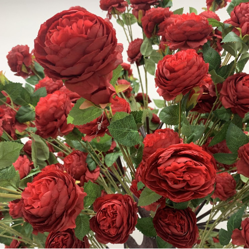 200cm Artificial Rose Tree with Interchangable Branches - RED – Wholesale Big Artificial Trees and Plants for Wedding Decorators | WeddingMart