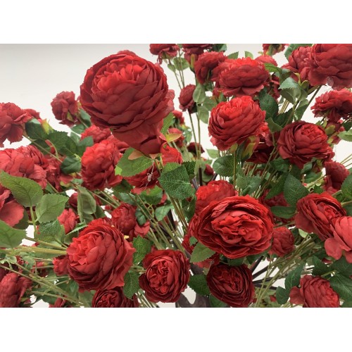 200cm Artificial Rose Tree with Interchangable Branches - RED