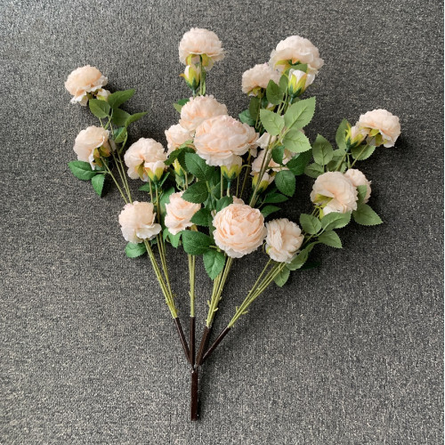 200cm Artificial Rose Tree with Interchangable Branches - PEACH – Wholesale Big Artificial Trees and Plants for Wedding Decorators | WeddingMart