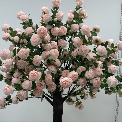 Artificial Rose Tree Spare Branch - Pink