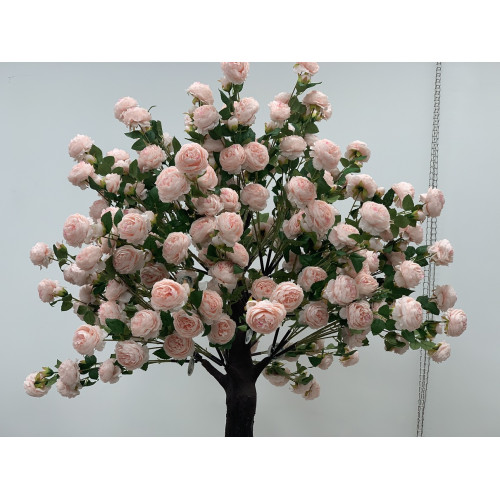 Artificial Rose Tree Spare Branch - Pink