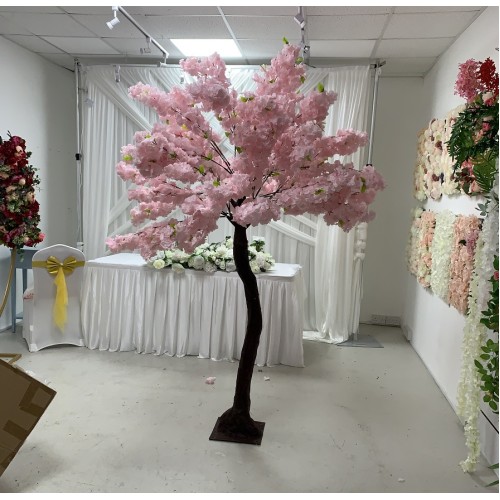 220cm Upright Blossom Tree - Pink