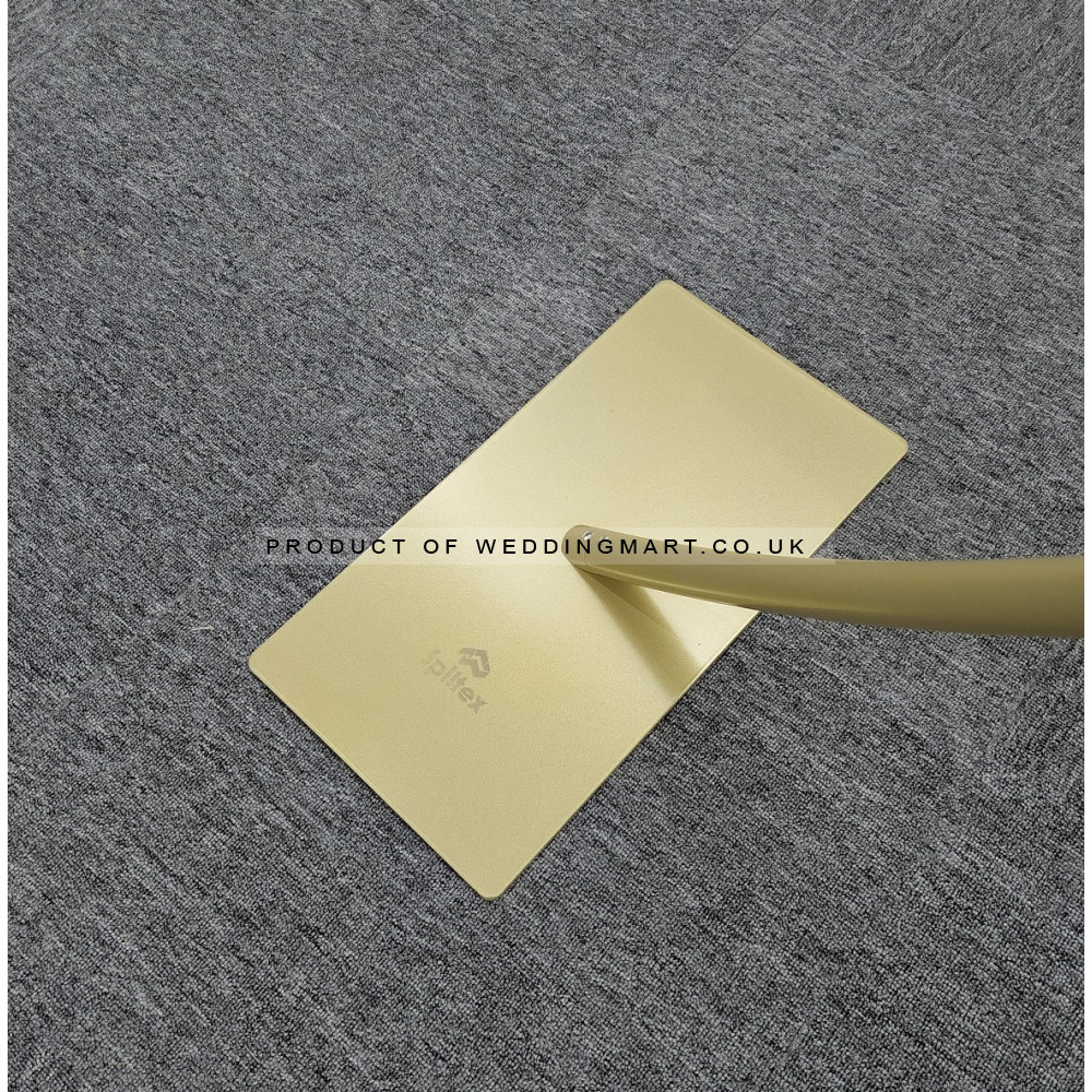 220cm Circular Aluminium Wedding Arch Frame - Gold