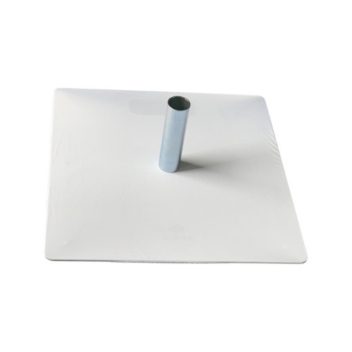 Stretch Fit Pipe and Drape Base Plate Cover - White – Wholesale Pipe and Drape Accessories for Wedding Decorators | WeddingMart