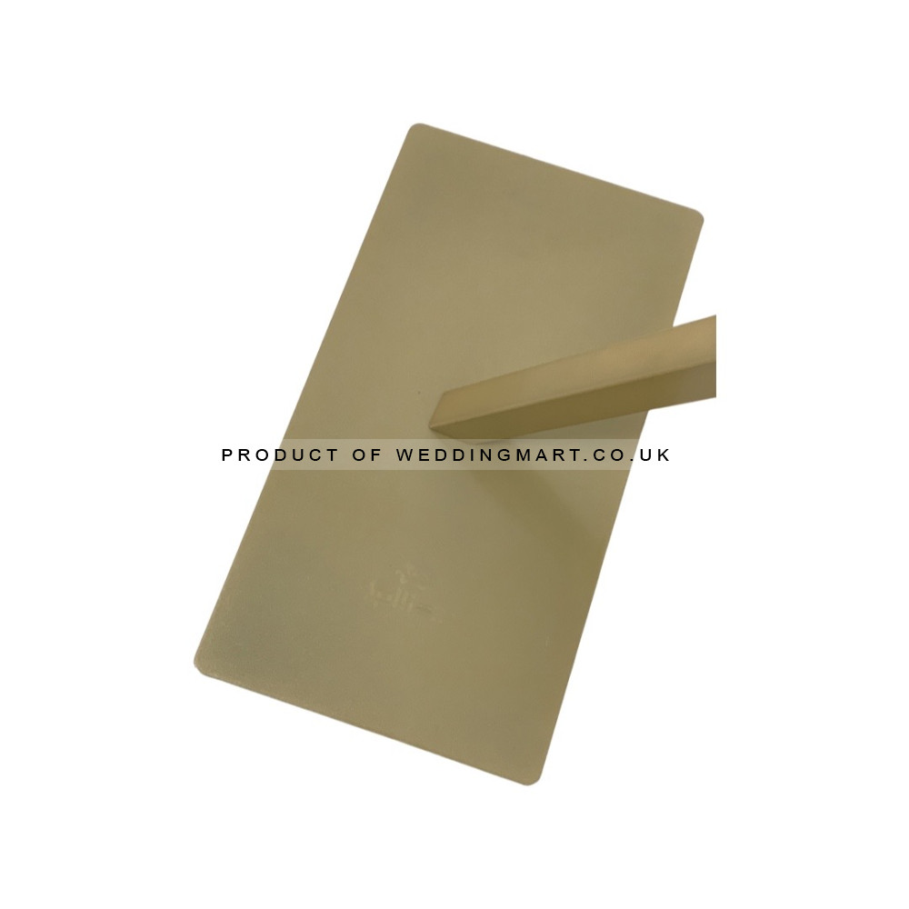 280cm Hexagonal Geometric Wedding Arch Frame - GOLD