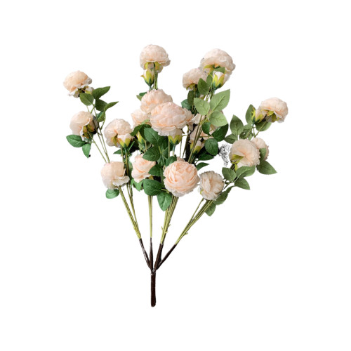 Artificial Rose Tree Spare Branch - Peach