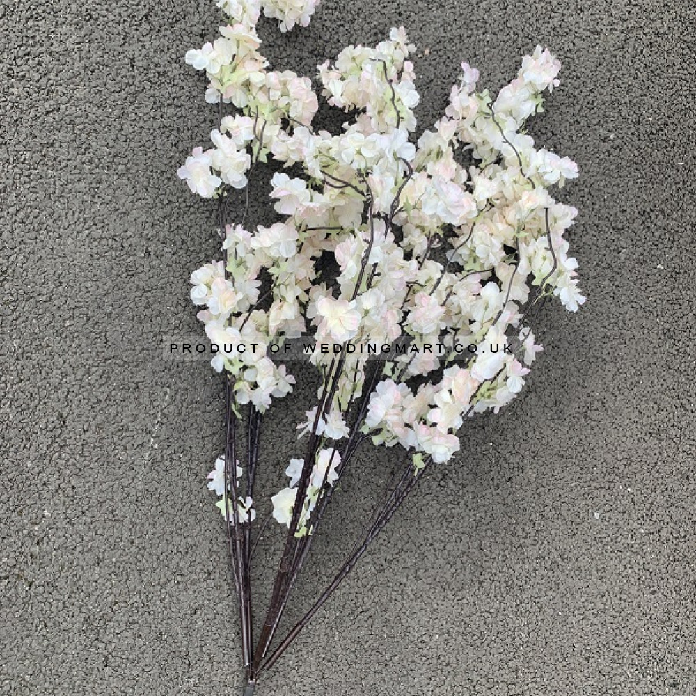 250cm Artificial Weeping Cherry Blossom Canopy Tree - IVORY – Wholesale Canopy Arch Trees for Wedding Decorators | WeddingMart