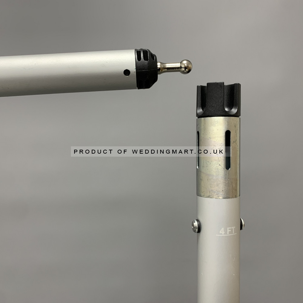 Upright Crown for V2 Crossbar – Wholesale Pipe and Drape Accessories for Wedding Decorators | WeddingMart