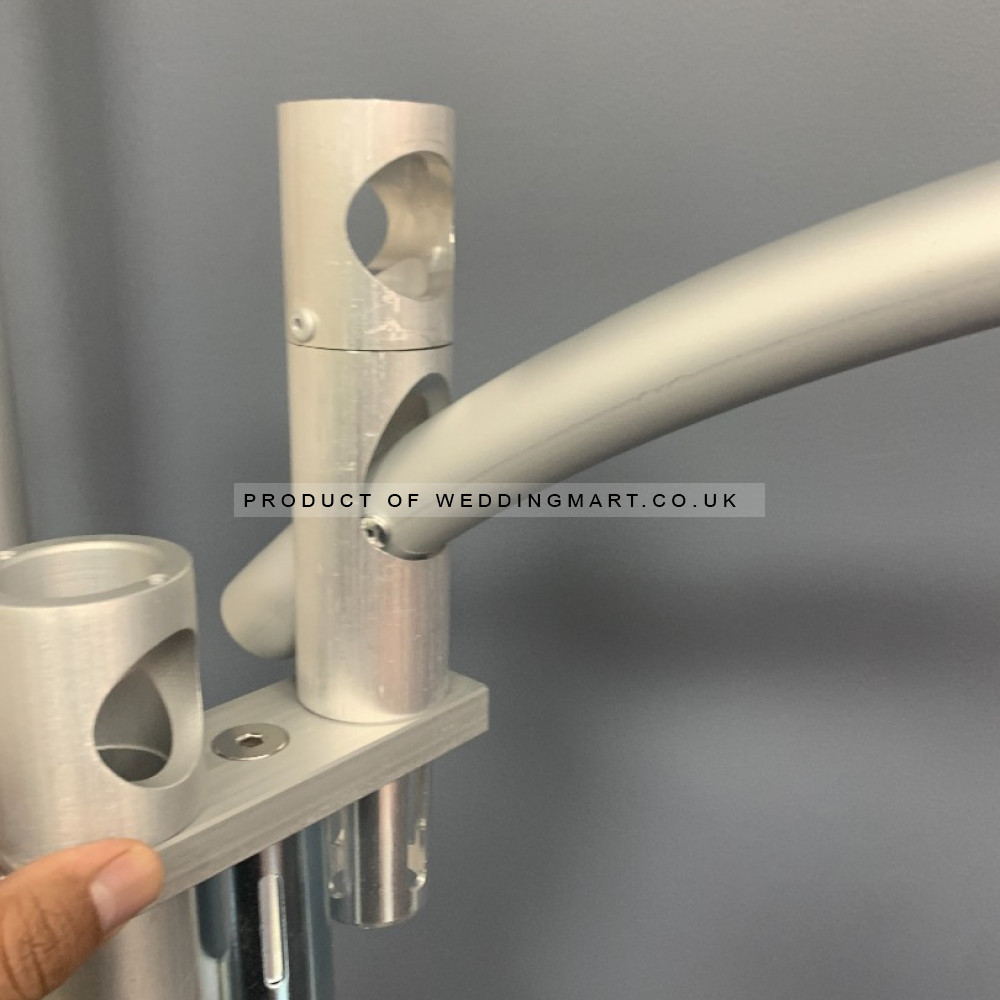 Pipe and Drape 2-Ways Arch Connector – Wholesale Pipe and Drape Accessories for Wedding Decorators | WeddingMart
