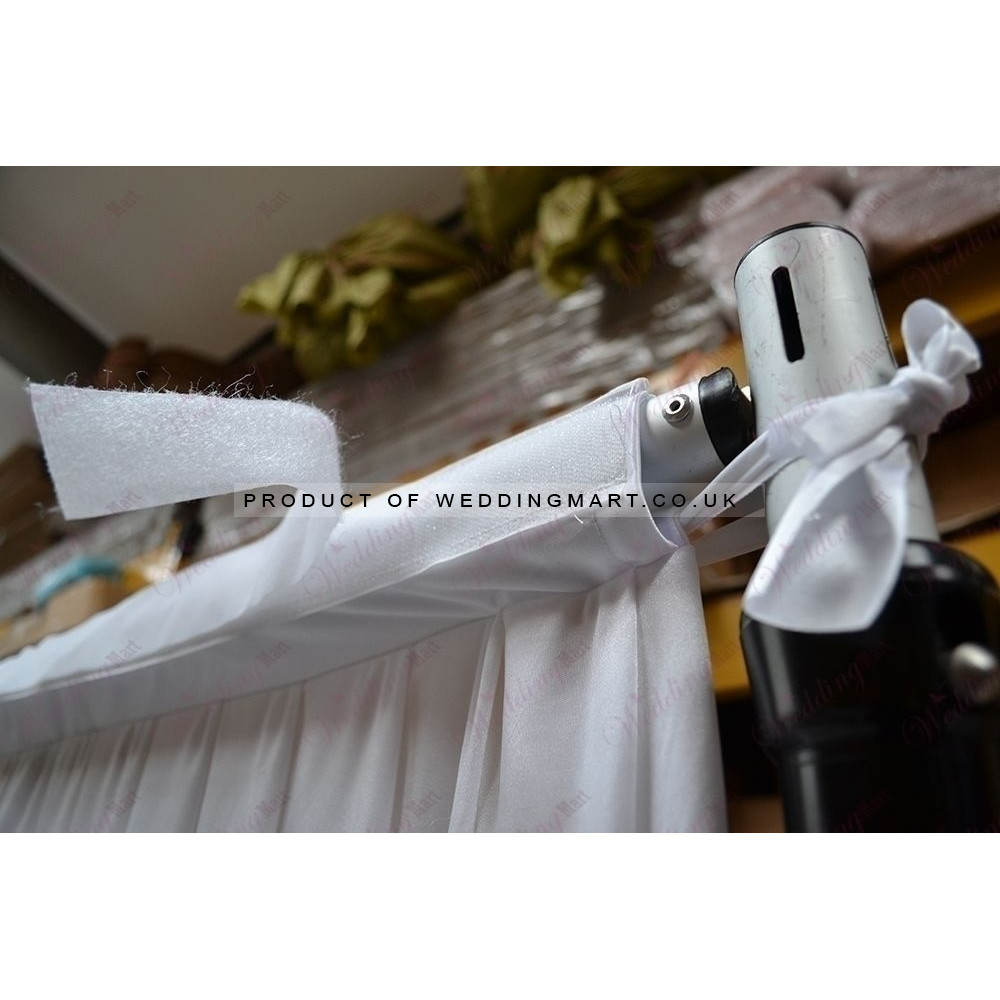 3m (w) x 5m (h) Wedding Backdrop Curtain - Black