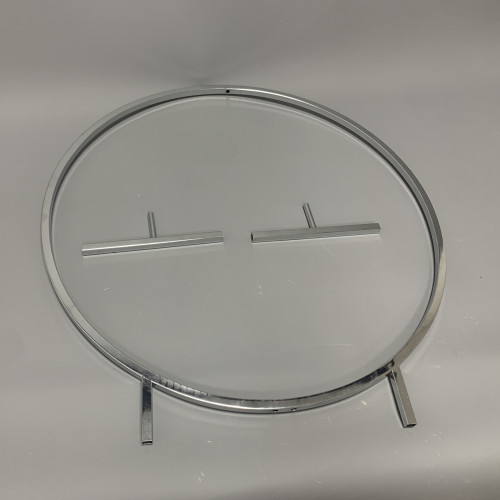 60cm Wedding Table Floral Centerpiece Hoop Ring - Silver – Wholesale Centrepiece Stands for Wedding Decorators | WeddingMart