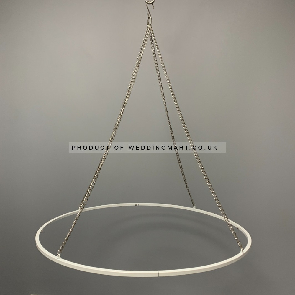 20 Inch Ceiling Draping Hanging Metal Hoop – Wholesale Hoops for Wedding Decorators | WeddingMart