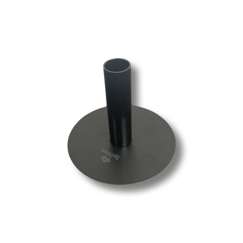 40mm Small Upright Spigot - Black – Wholesale Pipe and Drape Accessories for Wedding Decorators | WeddingMart