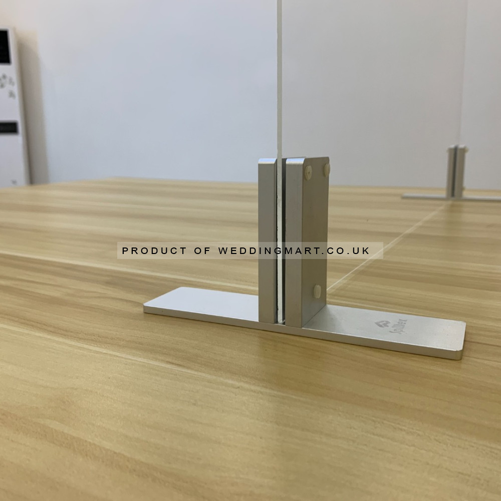 Freestanding Aluminium Table Top Screen Holder - (Pack of 2)