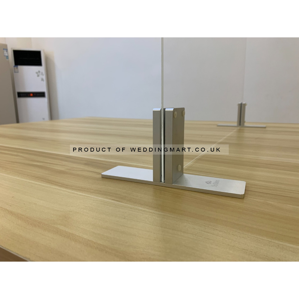 Freestanding Aluminium Table Top Screen Holder - (Pack of 2)