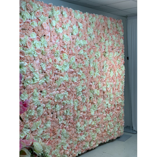 8ftx8ft Ready Made Flower Wall - F469