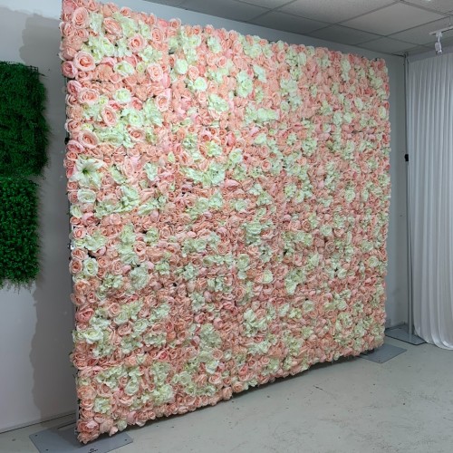 8ftx8ft Ready Made Flower Wall - F469