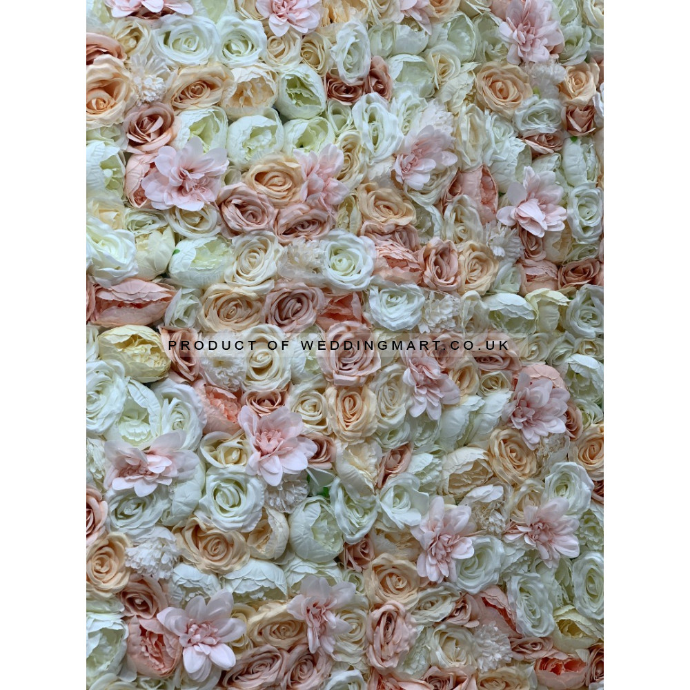 8ftx8ft Ready Made Flower Wall - F470