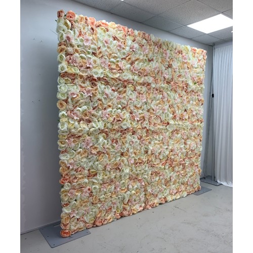 8ftx8ft Ready Made Flower Wall - F470