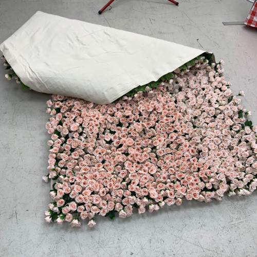 4ftx8ft Ready Made Flower Wall - F48003 – Wholesale Readymade Luxury Wedding Flower Wall Backdrops for Wedding Decorators | WeddingMart