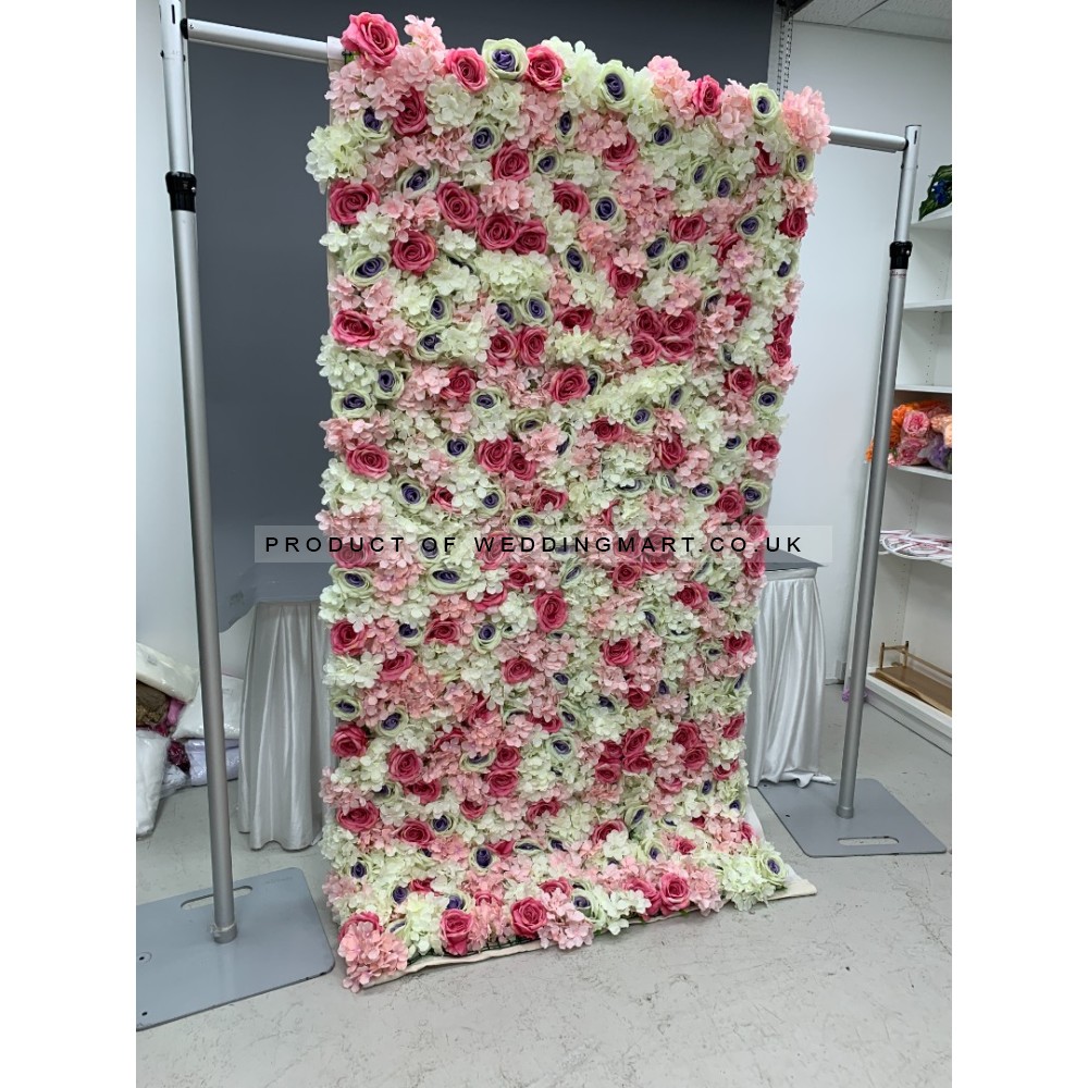 4ftx8ft Ready Made Flower Wall - F48004