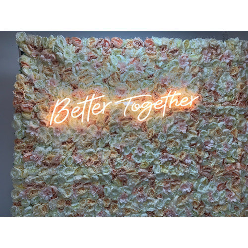 130cm Wedding Backdop Neon Sign - Better Together