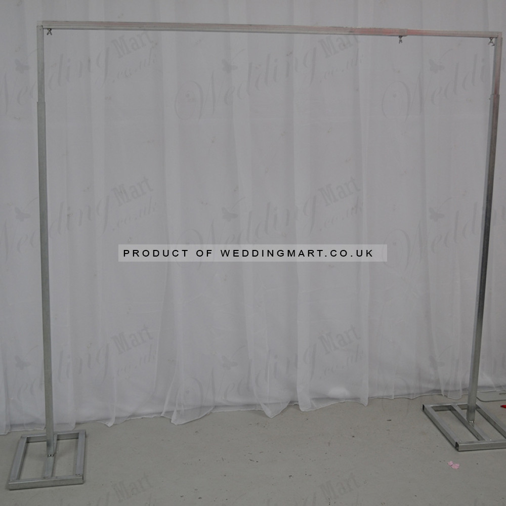3Mx3M Economy Telescopic Wedding Backdrop Stand – Wholesale Backdrop Stands for Wedding Decorators | WeddingMart