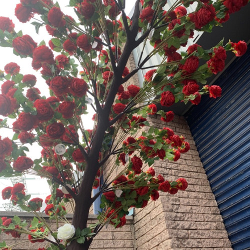 330cm Artificial Rose Pergola Pavilion Arch - PR33001 – Wholesale Floral Tree Arch and Pergola for Wedding Decorators | WeddingMart